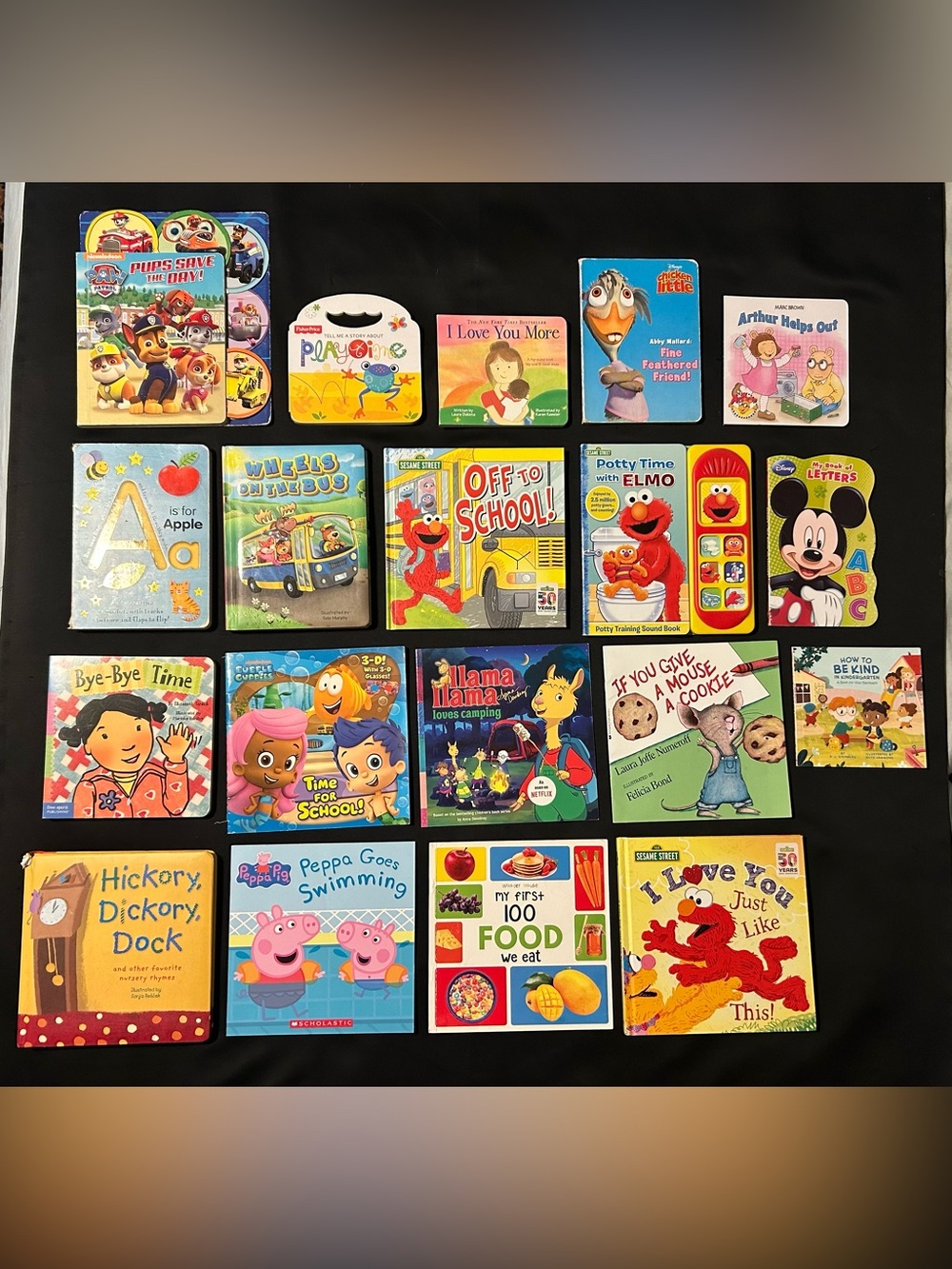 Assorted Kids Board Books Collection - Colorful Children's Picture Books